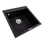 Гранитная мойка для кухни VALESO GALAX 5050 матовая Черная