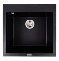 Гранітна мийка VALESO GALAX 5050 матова Чорна