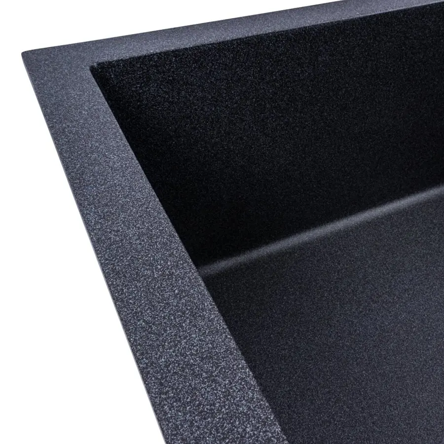 Гранитная мойка для кухни VALESO CALYPSO 7950 матовая Карбон