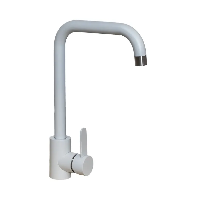 Змішувач кухонний Platinum KT 11 (3008B-FH) Білосніжний