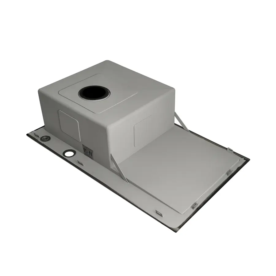 Кухонна мийка Platinum Handmade PVD Н 780х500х200 L чорна (з кріпленням і отвором під змішувач)