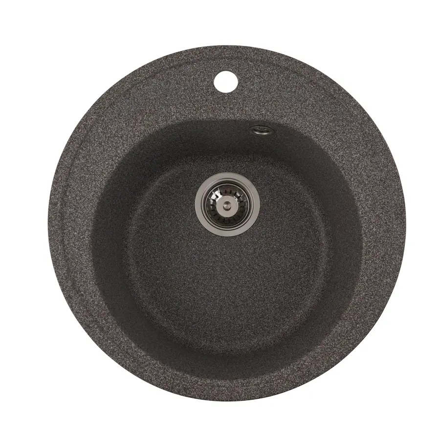 Гранітна мийка для кухні Platinum 510 LUNA матова Мікс