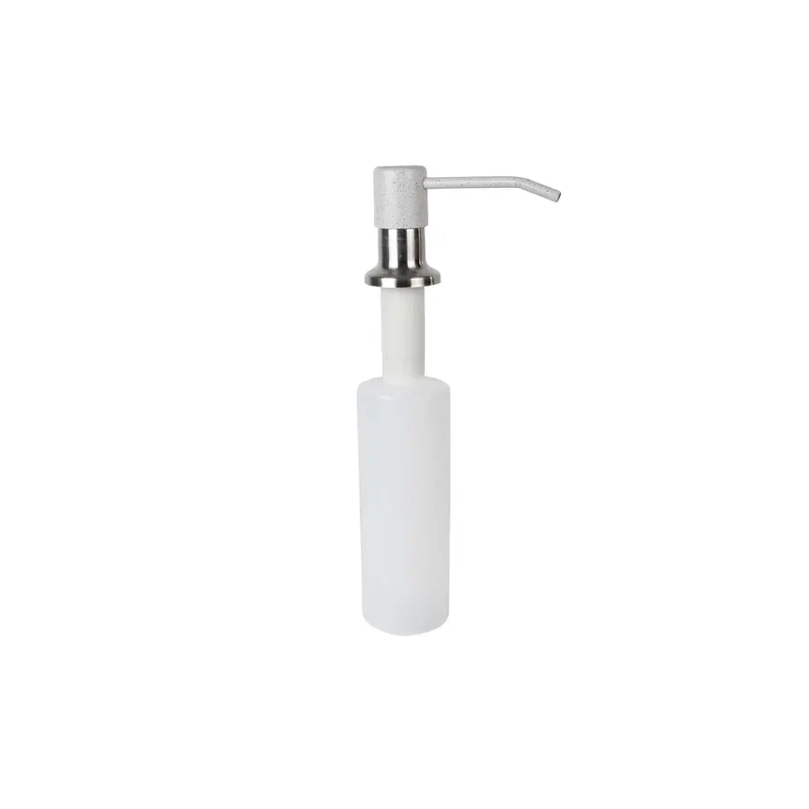 Дозатор вбудований для рідкого мила Platinum S02 Біла в крапку