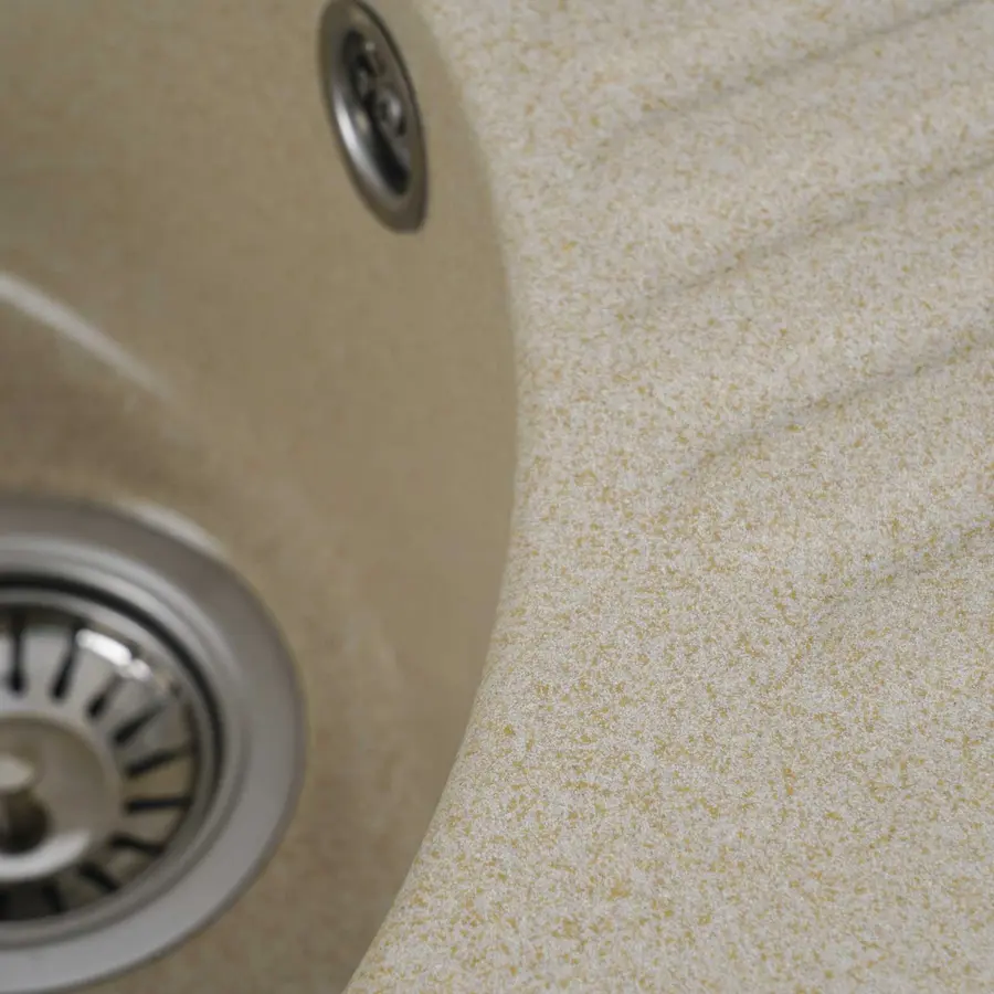 Гранітна мийка для кухні Platinum 7346 ASTORIA глянець Сафарі