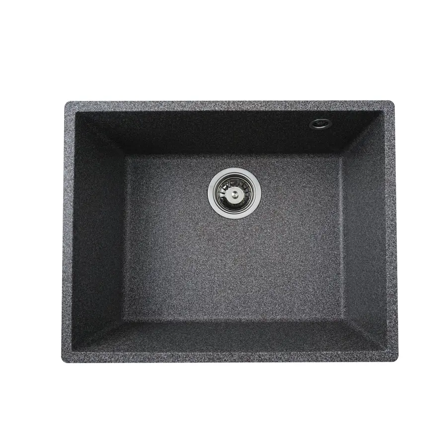 Гранітна мийка для кухні Platinum 5444 OASIS матова Мікс