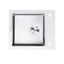 Кухонная мойка Handmade WHITE GLASS 600х510х200