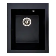 Гранітна мийка для кухні Platinum 4150 SOKIL матова (чорна)