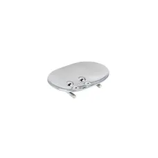 Мильниця настільна Platinum 353 (полірована нержавійка та пластик)