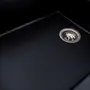 Гранітна мийка для кухні Platinum 8650 DIAMOND матова (чорна)