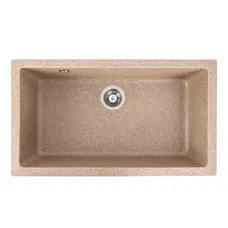 Гранітна мийка для кухні Platinum 7945 Paruana матова Карамель