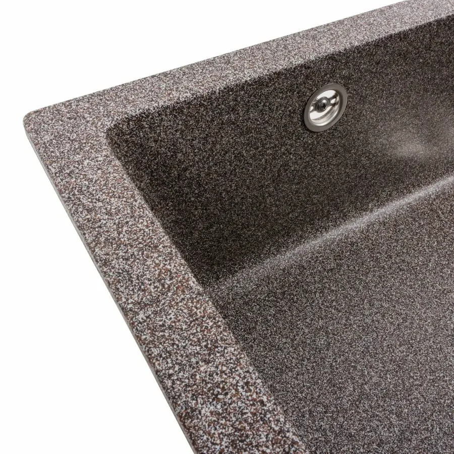 Гранітна мийка для кухні Platinum 7945 Paruana матова Мікс