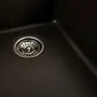 Гранітна мийка для кухні Platinum 9950 PANDORA матова Темна скеля