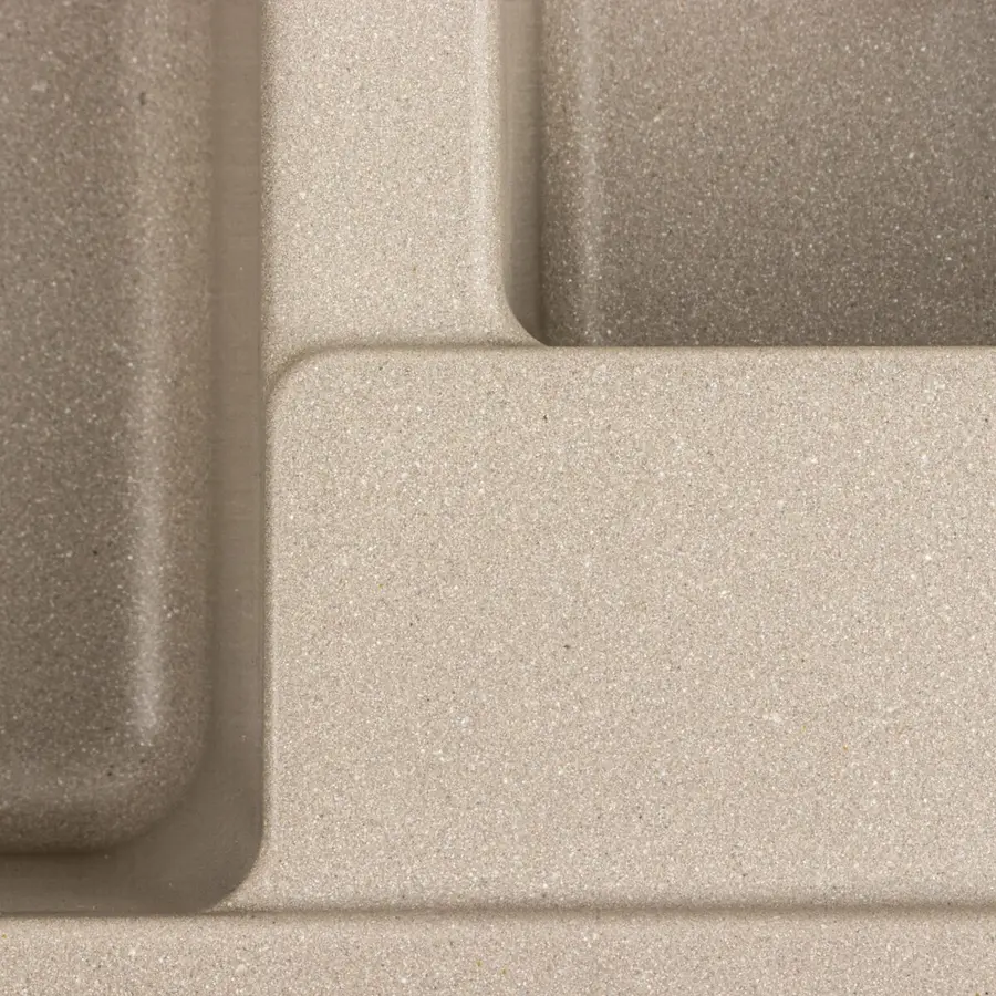 Гранітна мийка для кухні Platinum 7850W TOSKANA матовий Титан