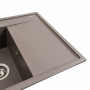 Гранитная мойка для кухни Platinum 7950 AZURIT матовая Дюна