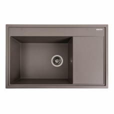 Гранитная мойка для кухни Platinum 7950 AZURIT матовая Дюна