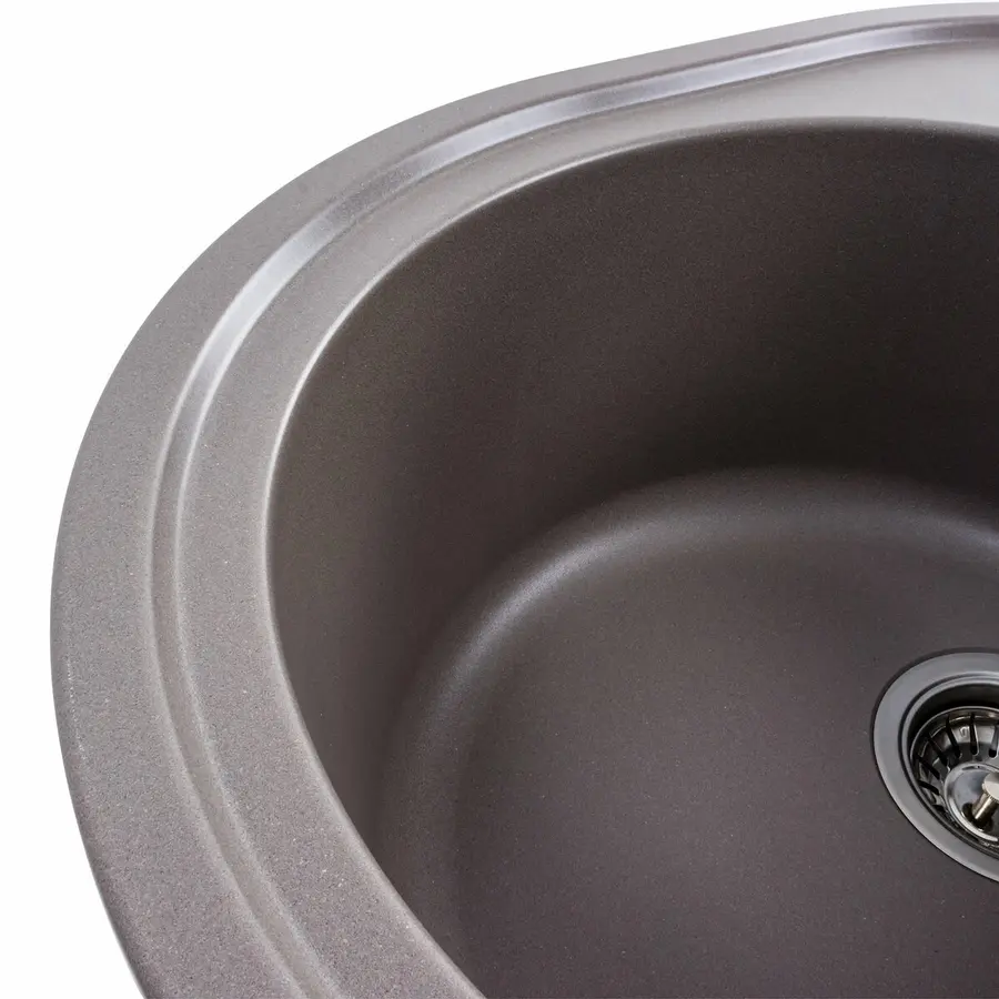 Гранітна мийка для кухні Platinum 6250 SOUL матова Дюна