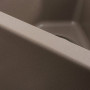 Гранитная мойка для кухни Platinum 9950 PANDORA матовая Дюна