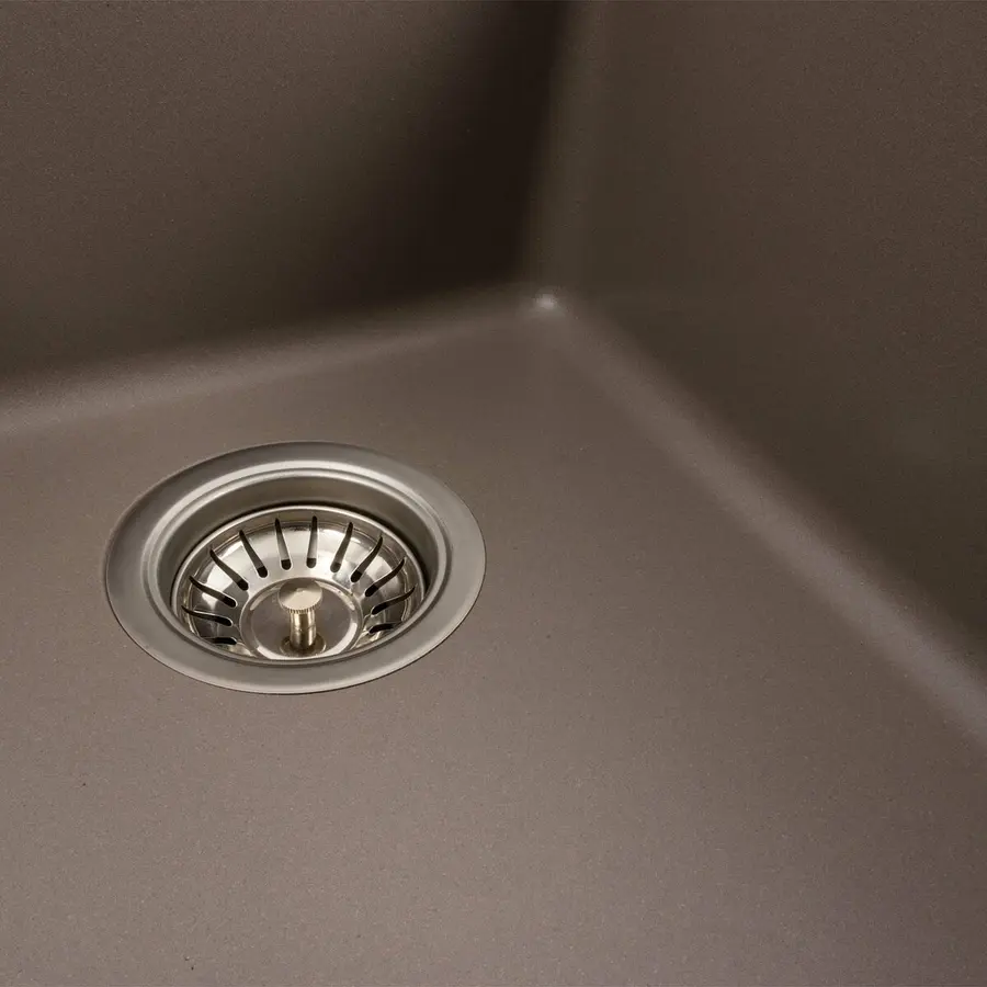 Гранитная мойка для кухни Platinum 9950 PANDORA матовая Дюна