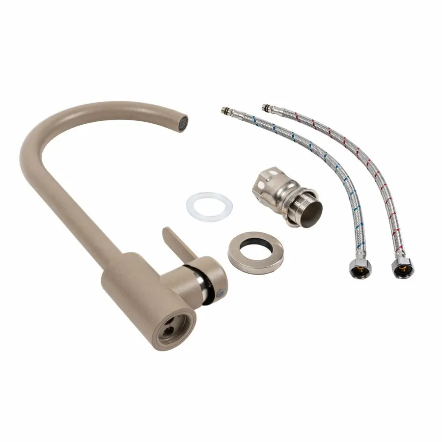 Кухонный смеситель Platinum 7990 NEST Титан