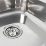 Кухонна мийка з нержавіючої сталі Valeso ПОЛІРОВКА 8050 R (0,7/160 мм)