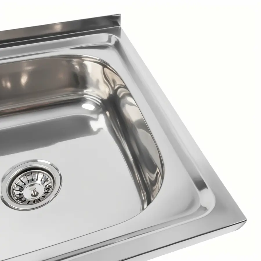 Кухонна мийка з нержавіючої сталі Valeso ПОЛІРОВКА 8050 R (0,7/160 мм)