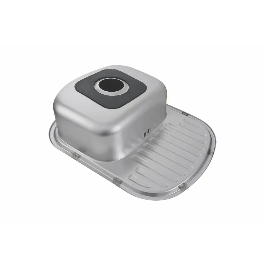 Кухонна мийка з нержавіючої сталі Valeso САТИН 6349 (0,8/180 мм)