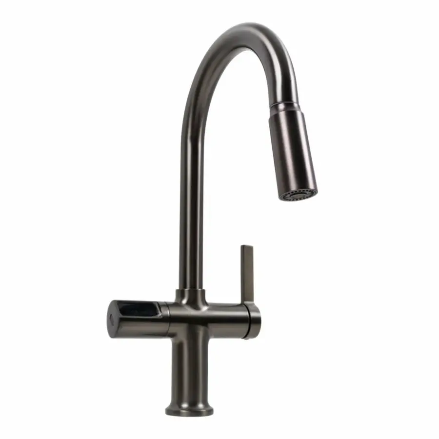 Смеситель кухонный VALESO NSC087 (сенсорный выключатель + датчик температуры)