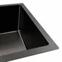 Кухонна мийка PVD чорна 58*43 VALESO Handmade монтаж під стільницю (3.0/0.8)