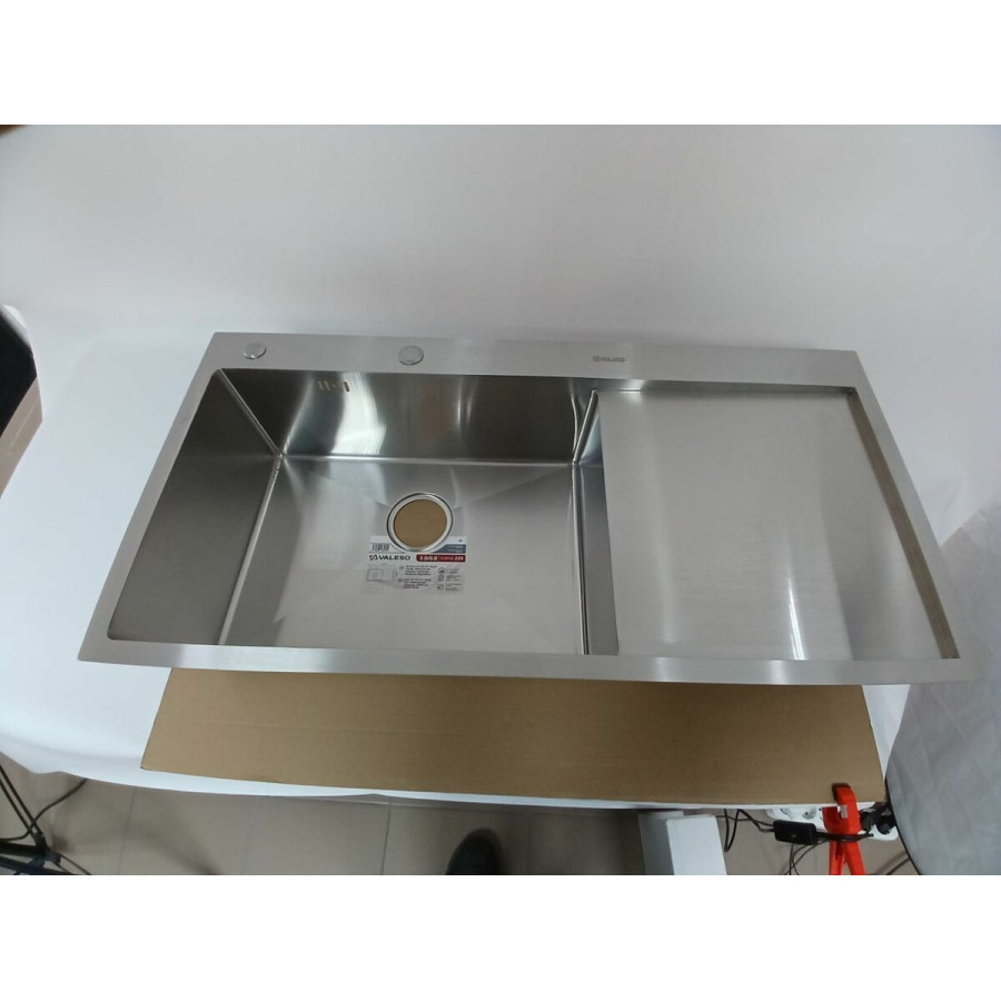 Кухонная мойка нержавейка CM 100*50 L VALESO Handmade (3.0/0.8)