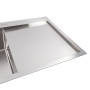 Кухонная мойка нержавейка CM 100*50 L VALESO Handmade (3.0/0.8)
