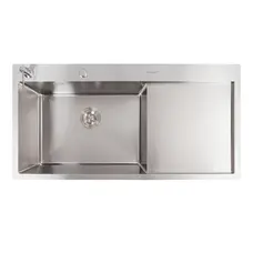 Кухонна мийка нержавійка CM 100*50 L VALESO Handmade (3.0/0.8)