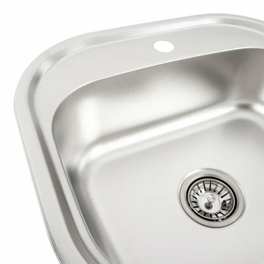 Кухонна мийка з нержавіючої сталі VALESO ДЕКОР 4947 (0,8/180 мм)