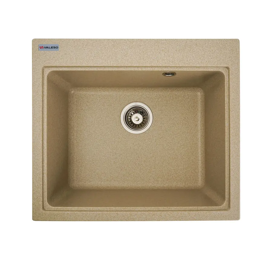 Гранітна мийка для кухні VALESO VESTA 5852 матова Сафарі