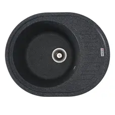 Гранитная мойка для кухни VALESO SOUL 6250 матовая Графит