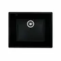 Гранитная мойка для кухни VALESO OASIS 5444 матовая Черная