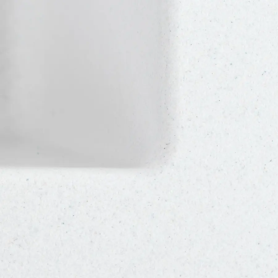 Гранітна мийка для кухні VALESO RUBA 4040 матова Білосніжний