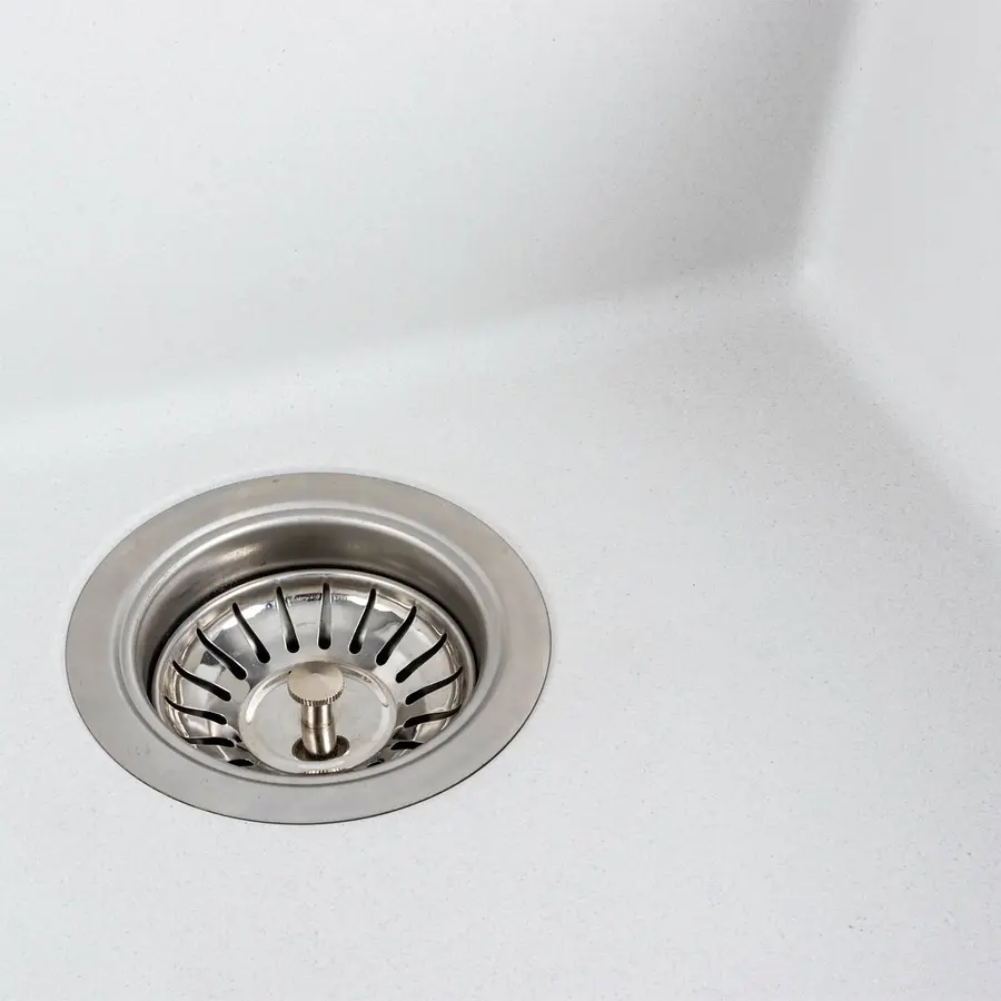 Гранітна мийка для кухні VALESO RUBA 4040 матова Білосніжний