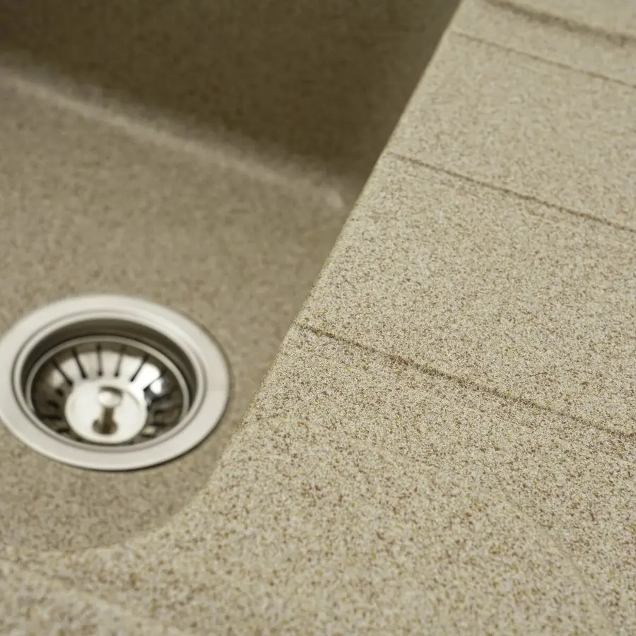 Гранитная мойка для кухни VALESO VERONA 7850 матовая Карамель