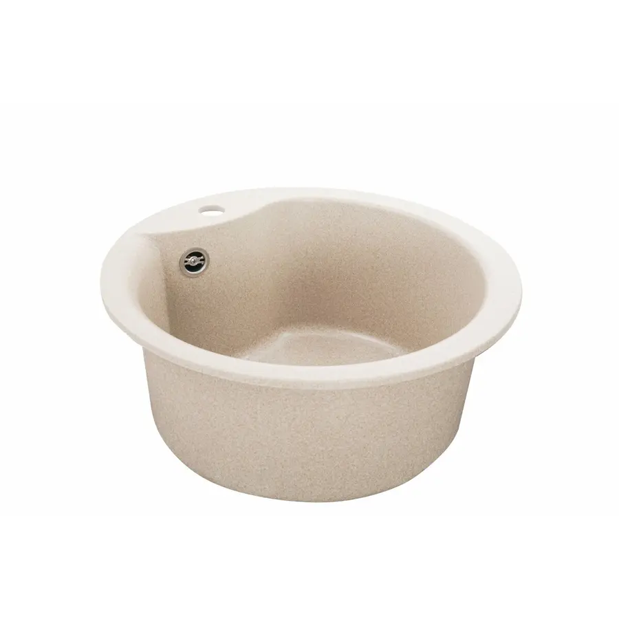 Гранитная мойка для кухни VALESO TURAS 480 матовая Сафари