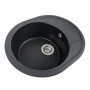 Гранитная мойка для кухни VALESO 5847 ONYX матовый Карбон