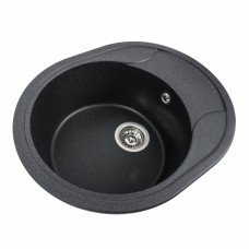 Гранитная мойка для кухни VALESO 5847 ONYX матовый Карбон