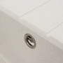 Гранитная мойка для кухни VALESO 7843 SOLID матовая Белая в точку