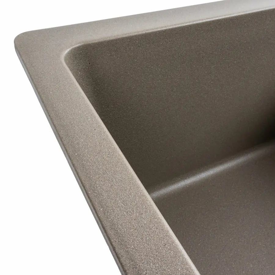 Гранитная мойка для кухни VALESO ZIRKONE 6250 матовая Титан