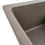 Гранитная мойка для кухни VALESO 6250 ZIRKONE матовый Титан