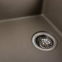 Гранитная мойка для кухни VALESO 6250 ZIRKONE матовый Титан