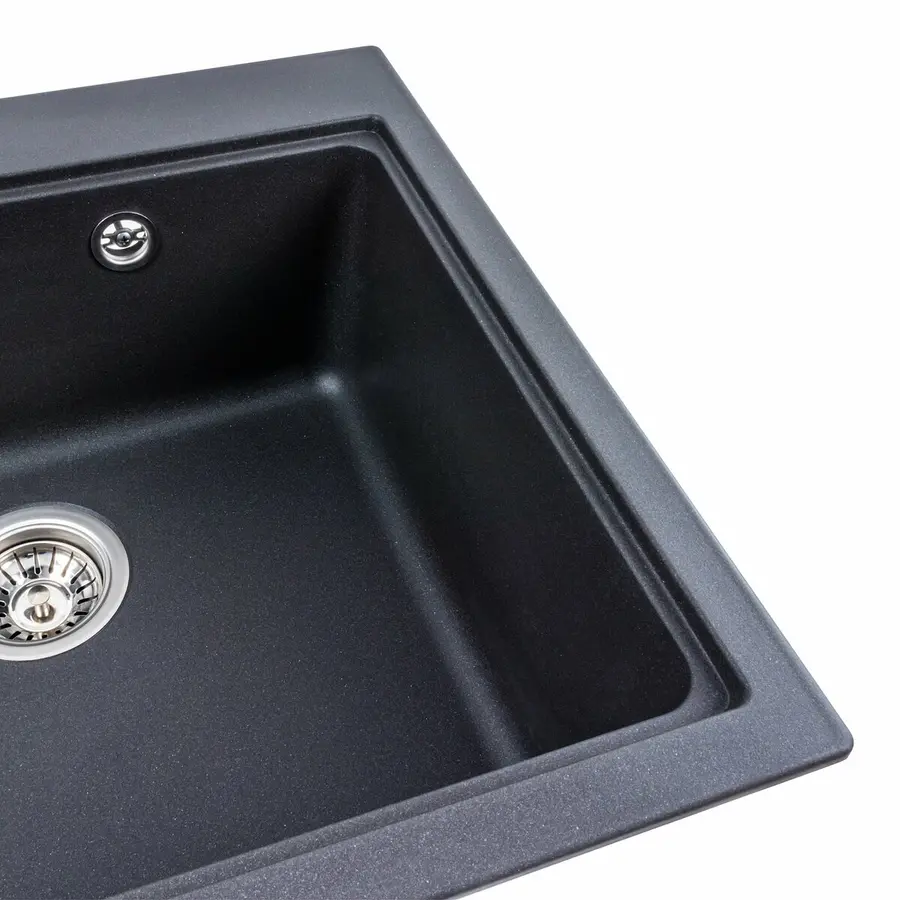 Гранитная мойка для кухни VALESO VESTA 5852 матовая Морион