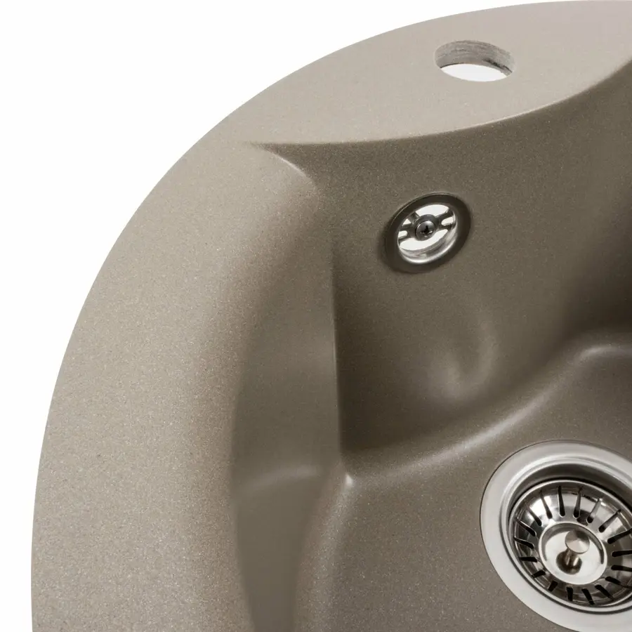 Гранітна мийка для кухні VALESO TURAS 480 матова Титан