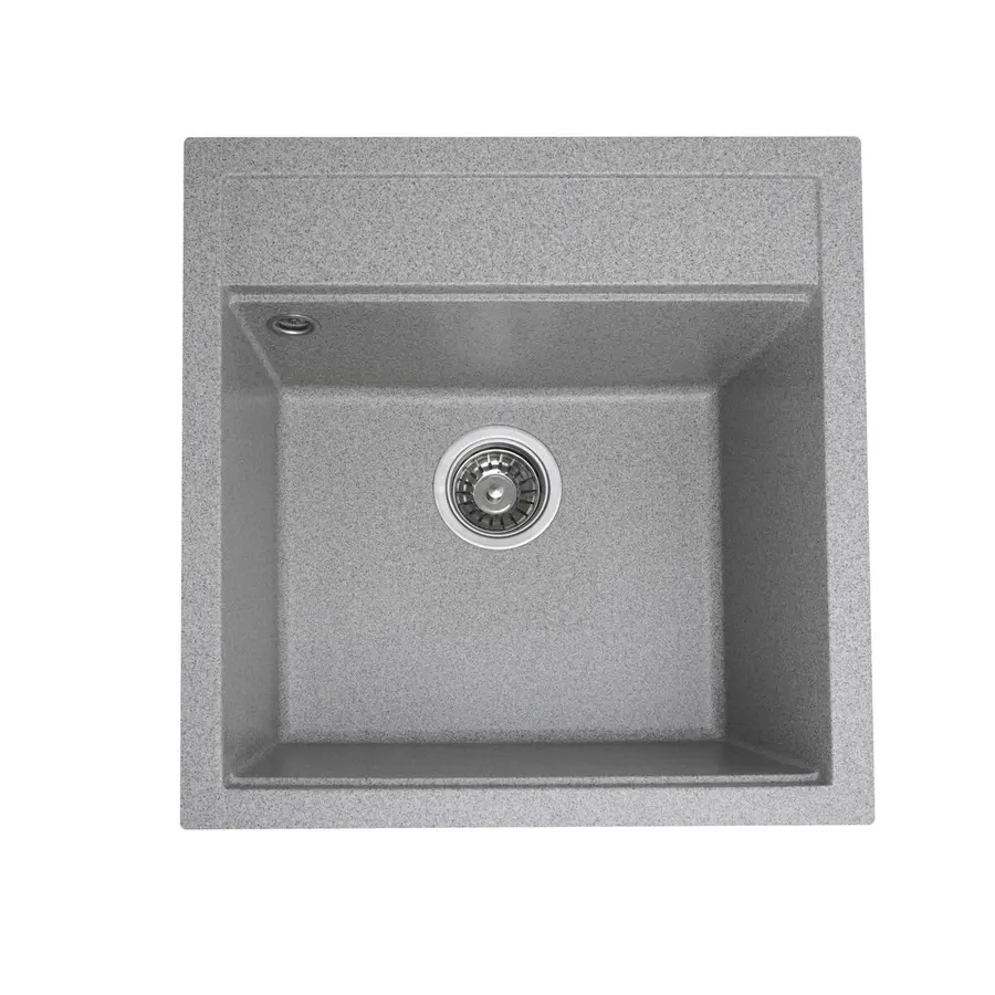 Гранітна мийка для кухні VALESO FIESTA 5149 матова Сіра