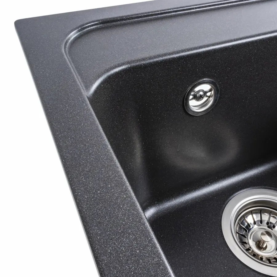 Гранитная мойка для кухни VALESO 4050 KORRADO матовый Морион