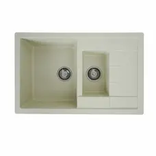 Гранітна мийка для кухні VALESO TOSKANA 7850W матова Пісок